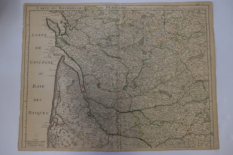 Carte du Bourdelois du Perigord et des provinces voisines. Par G. del'Isle, Premier Geographe du Roy de l'Academie Rle. des Sciences. Guillaume ...
