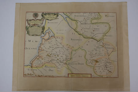 Carte du duché d'Albret