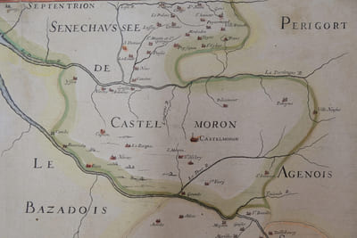 Carte du duché d'Albret