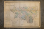 Département des Basses-Pyrénées - carte issue de l'Atlas Départemental de la France - carte n°63. A. H. Dufour - Adrien Guibert