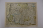 Carte du Bearn, de la Bigorre, de l'Armagnac et pays voisins. Guillaume Delisle (1675-1726)