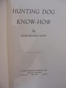 Hunting Dog Know-How