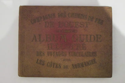 ALBUM-GUIDE ILLUSTRE DES VOYAGES CIRCULAIRES. Compris dans les itinéraires 1, 2 & 3. COTES DE NORMANDIE