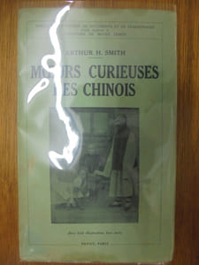 MOEURS CURIEUSES DES CHINOIS
