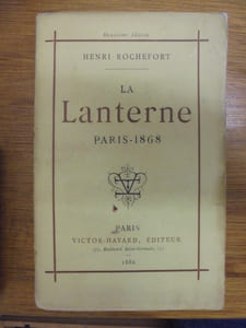 LA LANTERNE, PARIS-1868