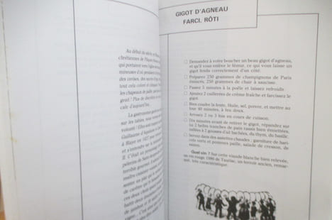 VIE et CUISINE en BLAYAIS (avec un envoi de l'auteure). . Francine Ollivier
