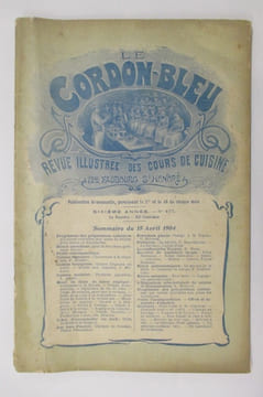 LE CORDON-BLEU. Revue illustrée des cours de cuisine. En 5 volumes.. Collectif