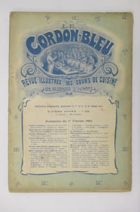 LE CORDON-BLEU. Revue illustrée des cours de cuisine. En 5 volumes.