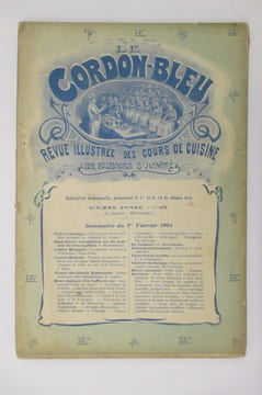 LE CORDON-BLEU. Revue illustrée des cours de cuisine. En 5 volumes.. Collectif