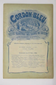 LE CORDON-BLEU. Revue illustrée des cours de cuisine. En 5 volumes.