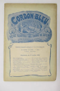 LE CORDON-BLEU. Revue illustrée des cours de cuisine. En 5 volumes.