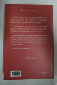 Fêtes de table