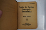 Traité de cuisine bourgeoise bordelaise. Alcide Bontou