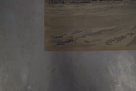 Aquarelle représentant Attigny d’André Debergue / 27-1-2019. André Debergue