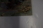 Aquarelle réprésentant Civray ( Vienne ) / 16-2-1913 / 32 x 25 cm. André Debergue