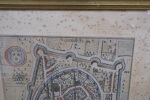 Estampes réprésentant des plans de Grenoble & Romans. Frans Hogenberg