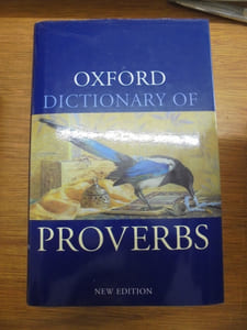 OXFORD DICTIONARY OF PROVERBS