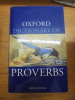 OXFORD DICTIONARY OF PROVERBS. Speake, Jennifer