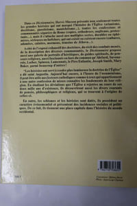 Dictionnaire des heresies dans l'eglise catholique