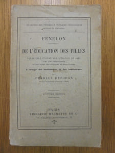 DE L'EDUCATION DES FILLES - TEXTE COLLATIONNE SUR L'EDITION DE 1687 - 8E EDITION