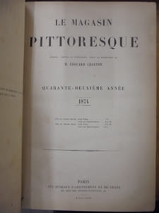 Le Magasin Pittoresque. 42ème année : 1874