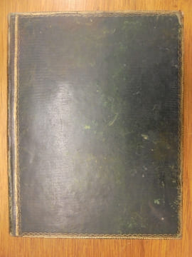 Cahier de résultats scolaires d'un enseignant, datant de 1880. Sans Auteur