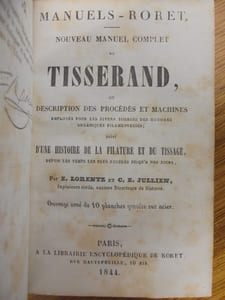 Nouveau manuel complet du Tisserand