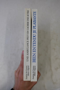 Volume 1 : Bien entendu je plaisante. Volume 2 : Une ambulance peut en cacher une autre. . DE CAUNES ANTOINE- ALGOUD ALBERT