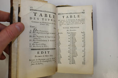 Nouveau Commentaire sur les Ordonnances des mois d'Août 1669 et Mars 1673. Ensemble sur l'Edit du mois de Mars 1673 touchant les Epices. Nouvelle édition