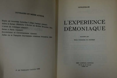 L'expérience démoniaque