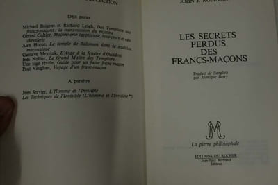Les secrets perdus de la franc-maçonnerie
