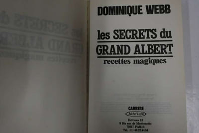 Les secrets du Grand Albert 