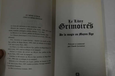 Le livre des grimoires: De la magie au Moyen Age