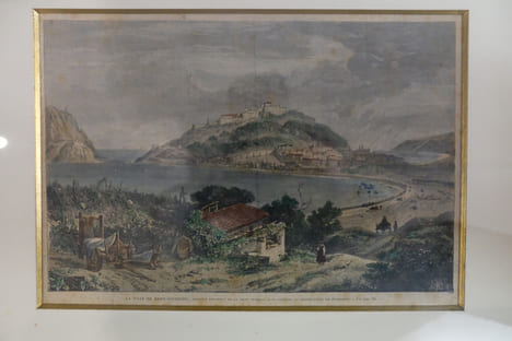Puerto et cuidad de San Sébastian.
Port et ville de saint Sébastien.. inconu
