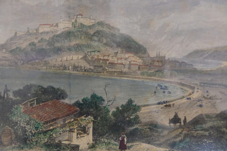 Puerto et cuidad de San Sébastian.
Port et ville de saint Sébastien.. inconu