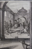 Gravure de la série : L'instruction du Roy en l'exercice de monter à cheval.. Antoine de Pluvinel (1552-1620)