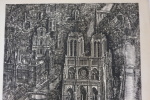 Vue sur Notre-Dame de Paris. Albert Decaris (1901-1988)