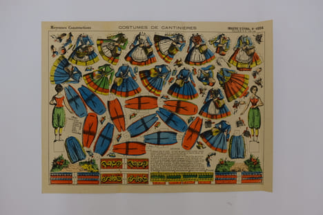 Costumes de Cantinières. Imagerie épinal Pellerin et Cie
