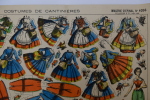 Costumes de Cantinières. Imagerie épinal Pellerin et Cie