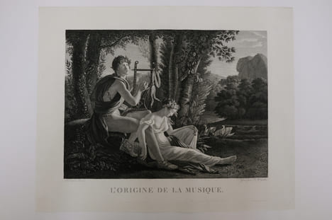L'origine de la Musique. Jean Marie Gudin (1782-18..)