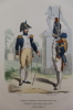 Sergent de Chasseurs à pied (petite tenue d'été). Hippolyte Bellangé (1800-1866)