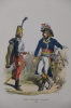 Général Republicain et son guide, 1795.. Hippolyte Bellangé (1800-1866)