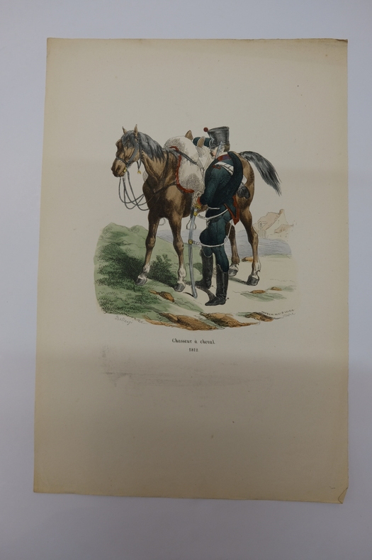 Hippolyte Bellang 1800 1866 Chasseur cheval Livre Rare Book