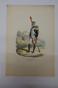 Fusilier grenadier, garde impérial en grande tenue