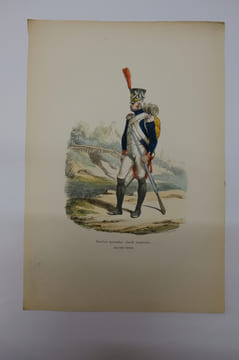 Fusilier grenadier, garde impérial en grande tenue. Hippolyte Bellangé (1800-1866)