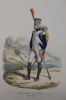 Fusilier grenadier, garde impérial en grande tenue. Hippolyte Bellangé (1800-1866)