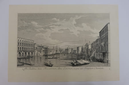 Vue du palais Foscari jusqu'à l'église de la Charité