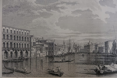 Vue du palais Foscari jusqu'à l'église de la Charité