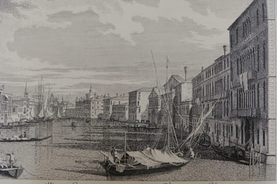 Vue du palais Foscari jusqu'à l'église de la Charité
