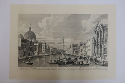 Hinc F.F Discalceatorum templa, illinc ex S.Simeone Minore usque ad fullonium